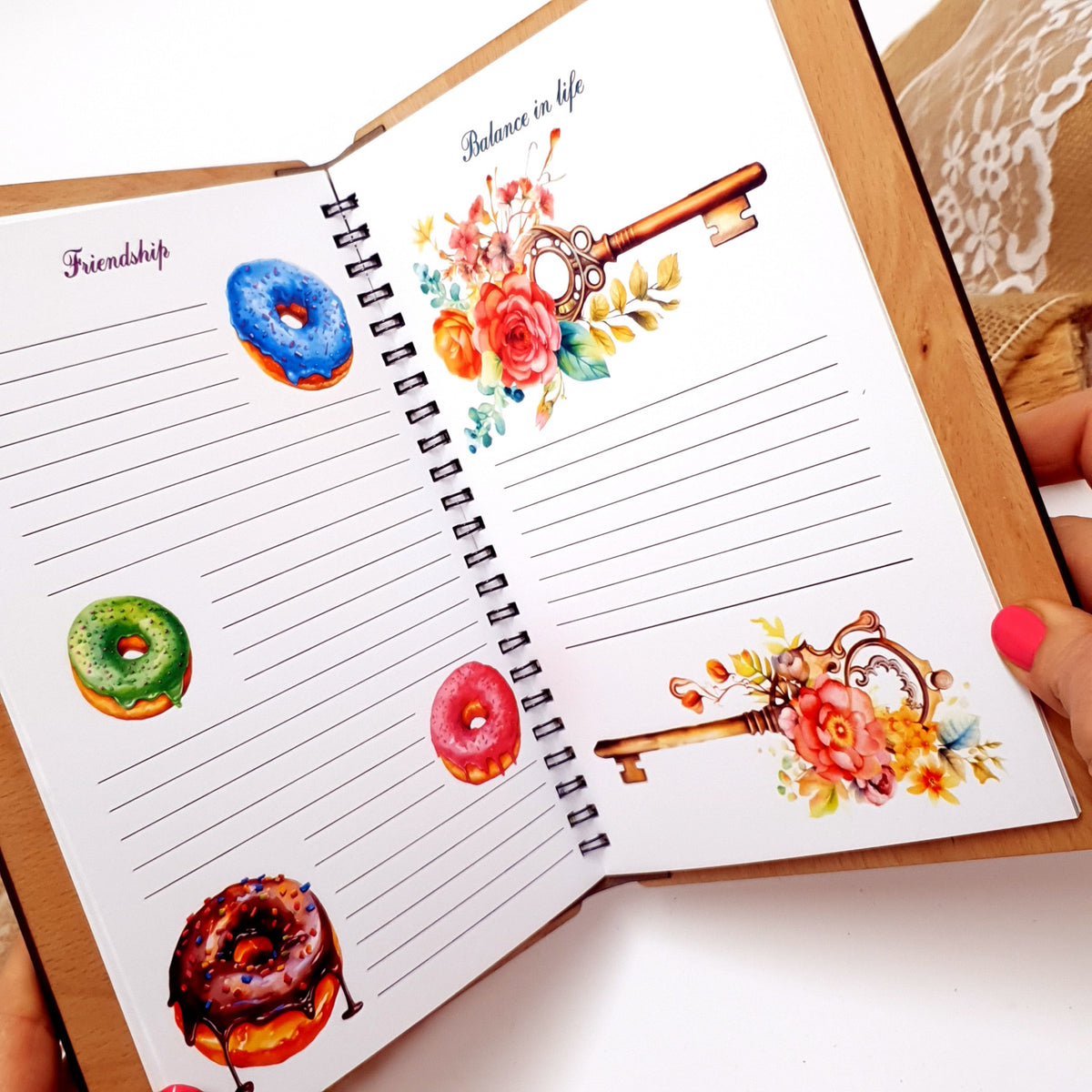 Personalized Wooden Book to My Daughter