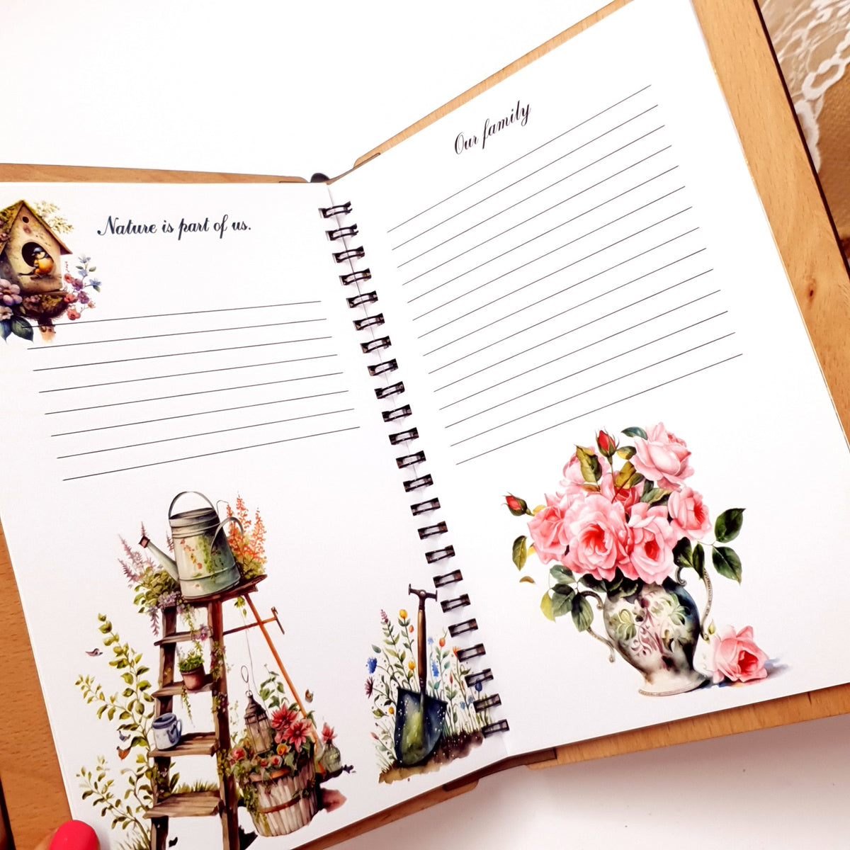 Personalized Wooden Book to My Daughter