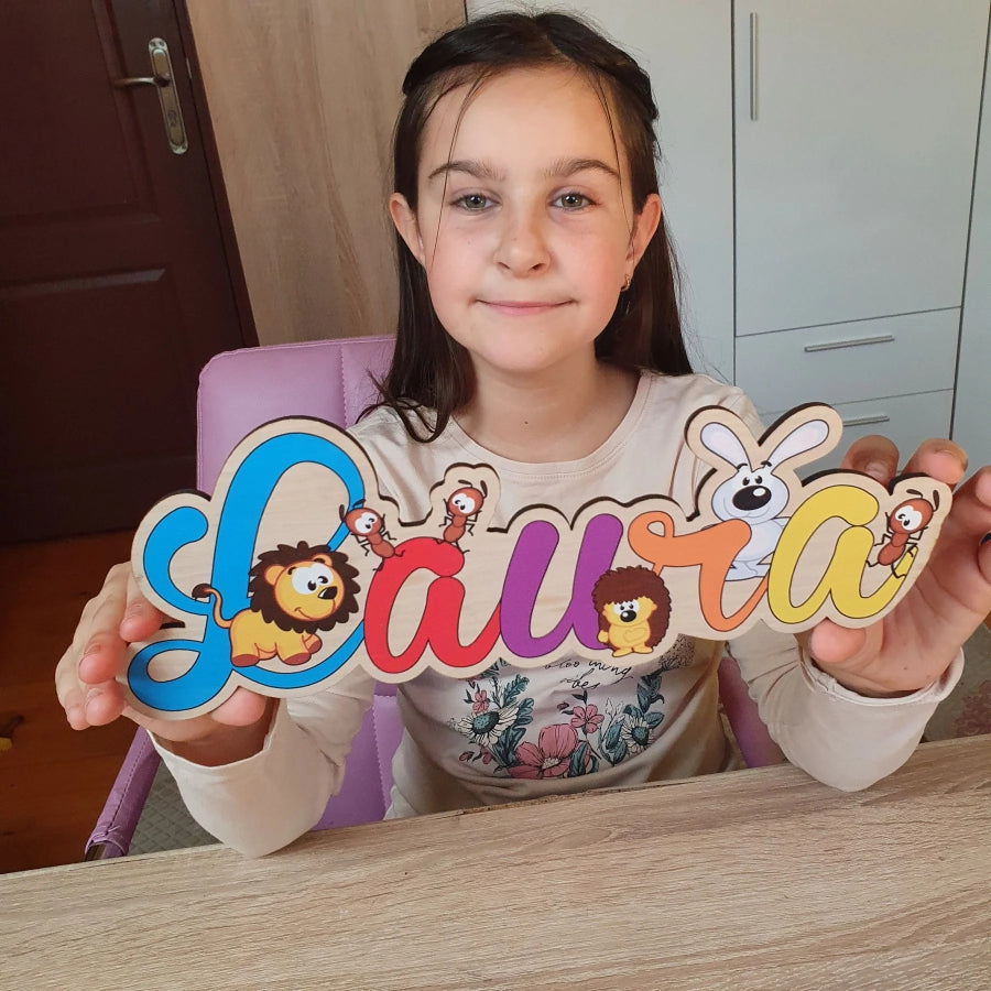 personalized baby name sign