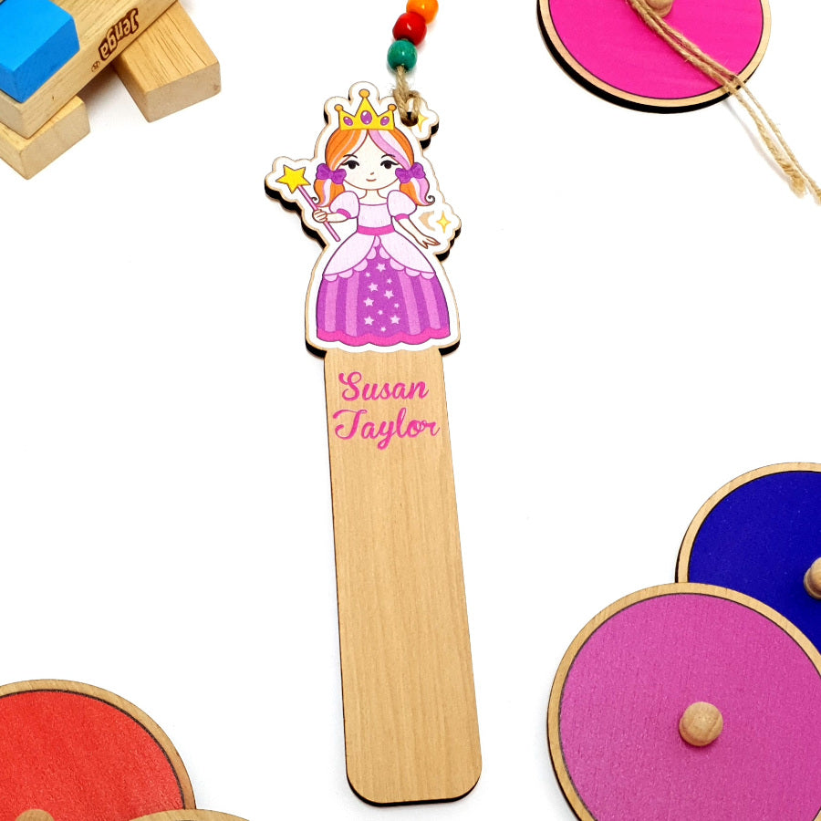 Personalized Wooden Bookmark for Your Child