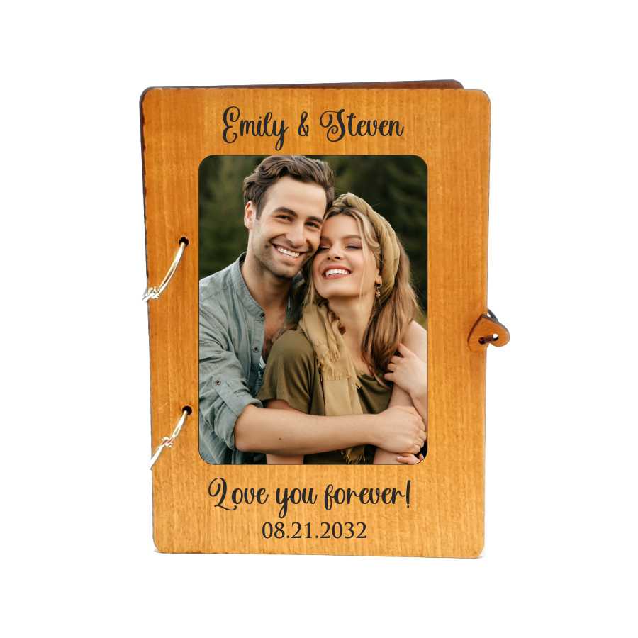 Wooden Photo Album